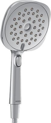 Moen 220H5EP Verso 5'' Handheld With Infiniti Dial In Chrome Magnetic W/ Hose