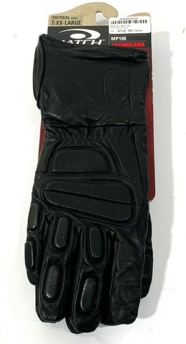 NUEVOS GUANTES DE CUERO DE CABRA HATCH MP100 DEFENDER MP NEGROS XXL - Imagen 3 de 3