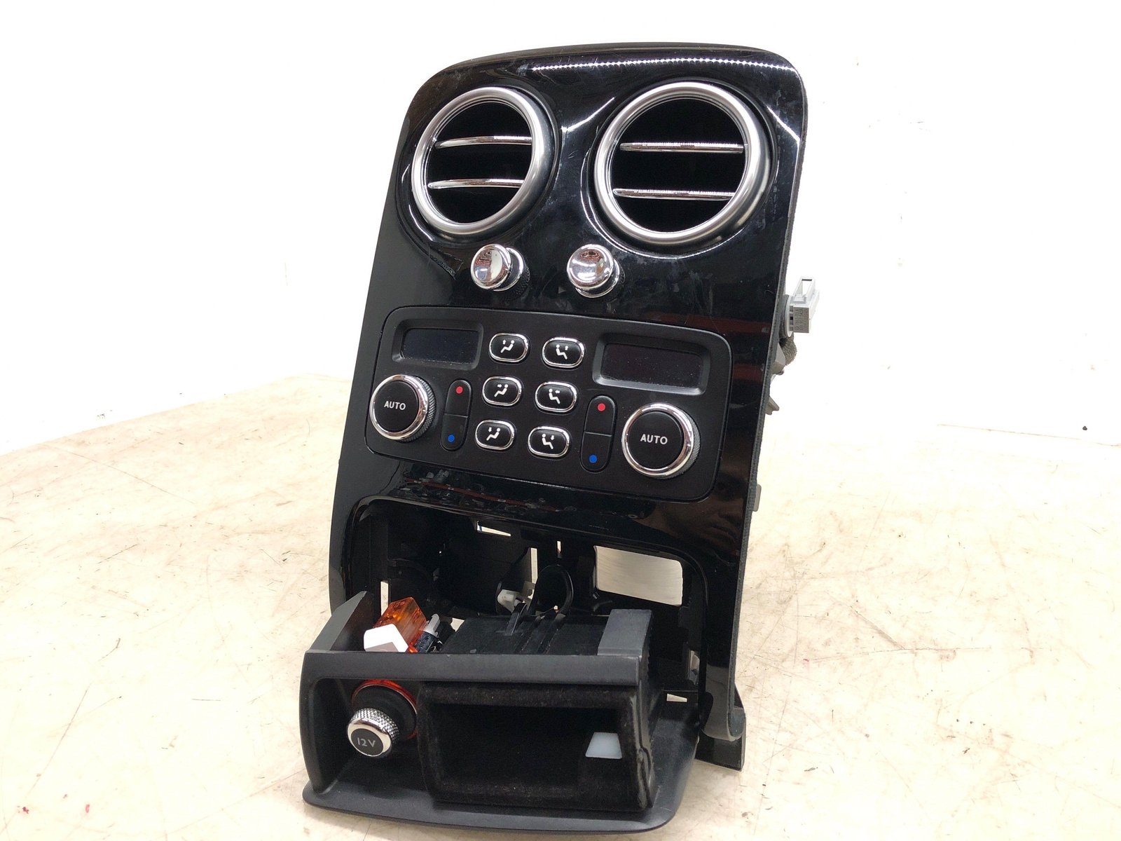 2006-2012 BENTLEY CONTINENTAL OEM REAR CLIMATE CONTROL PANEL 3W5863075 *NOTE*
