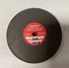 3 x 1/2 x 1/4 Cratex USA 308-M Wheel Rubberized Abrasive Smooth Polish 7000 RPM