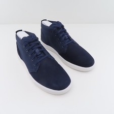 Timberland Mens Chukka Sneakers Size 7 Navy Blue TB0A1IM3 Groveton LTT NWB