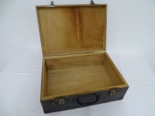 ALTER SOLDATEN HOLZ KOFFER 2 WK UM 1940 / 01 - Bild 5 von 5