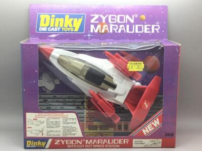 DINKY TOYS SPACE ZYGON MARAUDER 368 VNMINT BOXED