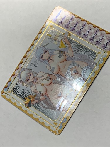 Belfast & Enterprise Azur Lane Girl ACG Goddess Story Anime Card Waifu Sexy Hot - Picture 3 of 5