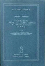 Gli Articoli del "Giornale sulle Scienze e Lettere delle Provincie Venete" (1823