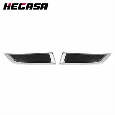 For GMC Acadia 2013-2017 Front Left Right Headlight Bezel Bumper Cover Grille