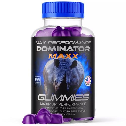 Dominator Maxx Gummies Advanced Formula 60 Gummies - Dominator Max FREE POST - Picture 4 of 4