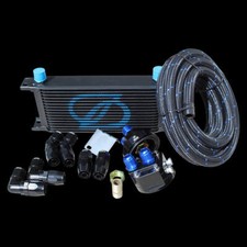  Für Subaru WRX STI VAB EJ20 (TURBO) 16-reihiger Ölkühler Umzugskit, 14/08->