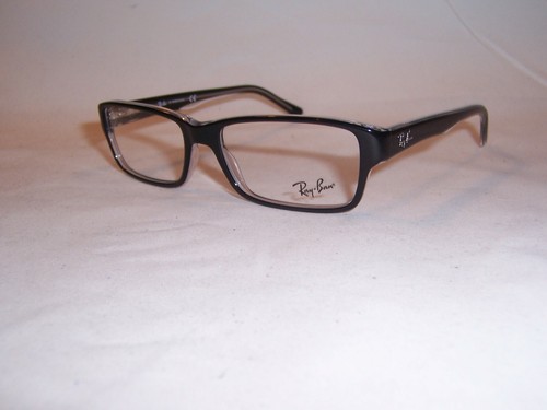 NEW Ray Ban EYEGLASSES RB RX 5169 RB5169 BLACK RX5169 2034 54mm AUTHENTIC - Picture 3 of 7