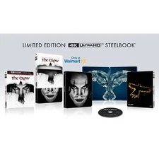 ✨ New/Sealed - The Crow 30th 4K Ultra HD + Digital Steelbook Walmart Exclusive ✨
