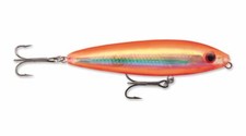 Rapala Skitter Walk SW08-HOG Holographic Orange Gold 3 1/8" 7/16oz Topwater Lure
