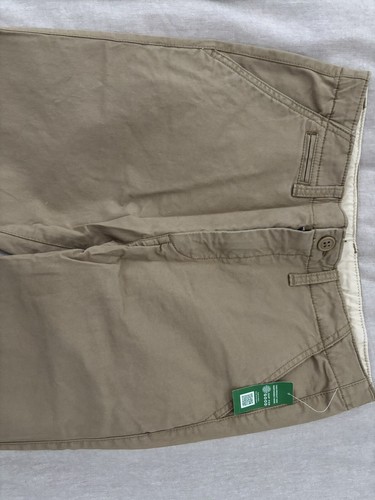 2 Pair, Gap Boys Uniform Straight-Fit Stretch Khakis, Size 20 Slim - Picture 4 of 9