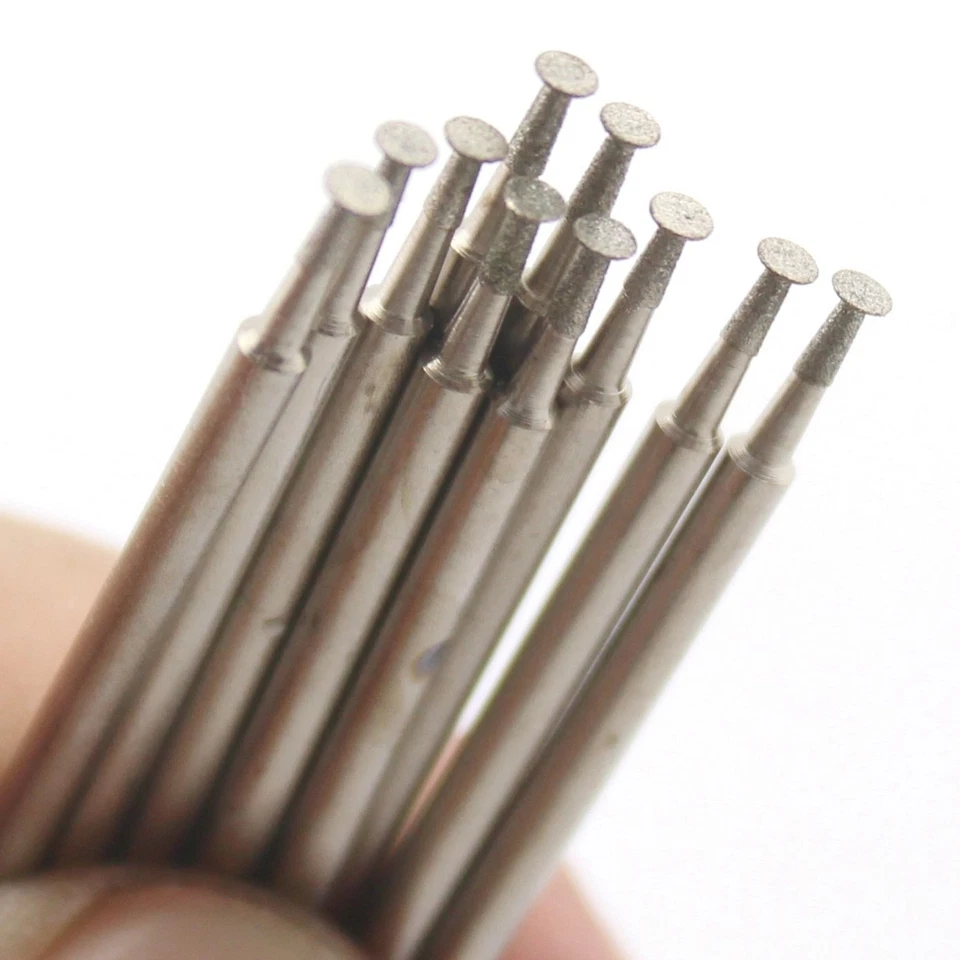 30Pcs 1-8mm Diamond Grinding Bits Burr Nail Head Shape Lapidary Tools for Stone - Image 4 of 4