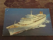 P & O - , S.S. Canberra.  Postcard 