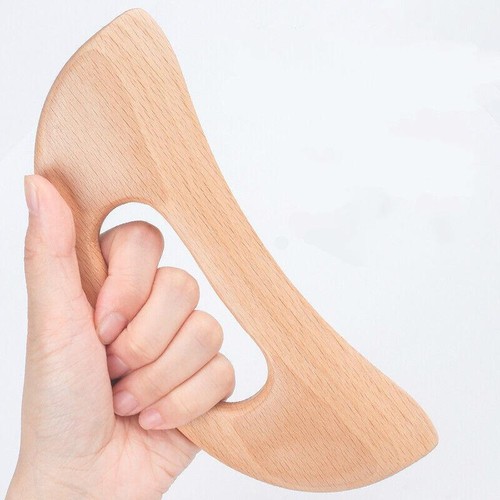 Wooden Gua Sha Tool Manual Massage Scraper for Anti Cellulite Slimming Guasha Ma - Picture 7 of 24