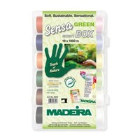 Madeira Sensa Green No.40 Smartbox (18 Farben/ 1000 M) Quilt- Und Stickgarn