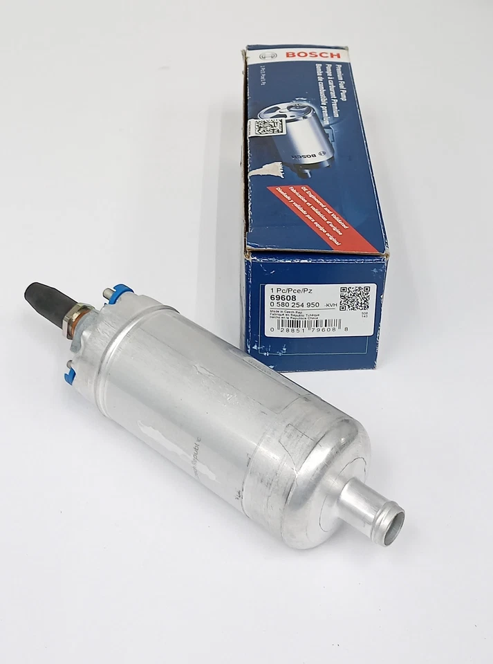Bosch Electric Fuel Pump 69608 for Mercedes-Benz 190E 300E 420SEL 560SEC 85-96 - Image 4 of 4