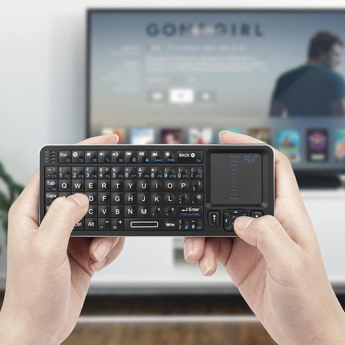 Mini Teclado Bluetooth Rii K06, Teclado Inalámbrico 2.4GHz con Control Remoto IR,... - Imagen 5 de 7