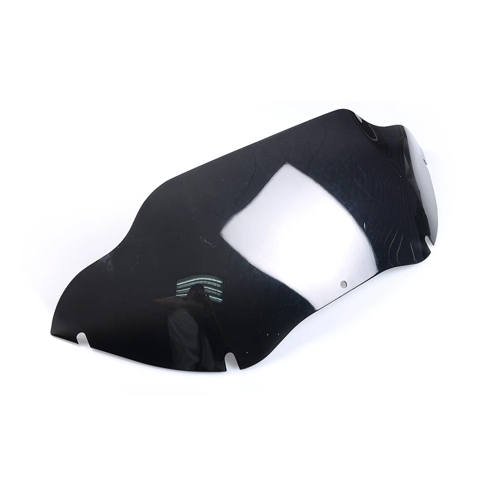 9.5" Wave Windshield for Harley Road Glide FLTRX 1998-2013 Black Windscreen - Image 2 of 4