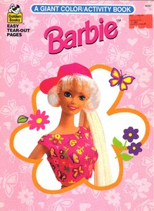 85 Barbie Giant Coloring Book Free