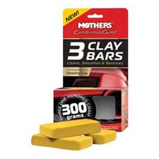 Mothers 07242 California Gold Detailing Clay Bar Pack Of 3