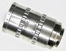 Som Berthiot 75mm f2.5 Tele-Cinor C mount S79934