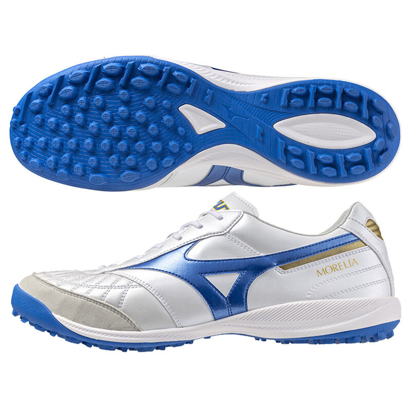 Mizuno MORELIA SALA JAPAN IN ホワイト/ブルー Mizuno Morelia SALA JAPAN IN White/Blue Original – efsworldwide