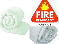 GREEN TINT DUVET / QUILT  WATERPROOF AND FIRE RETARDANT