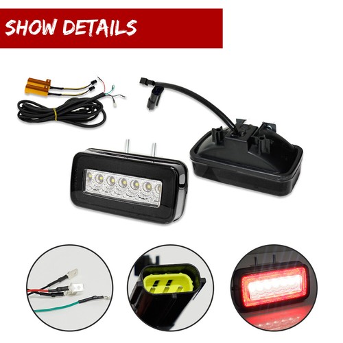 Luces antiniebla LED para parachoques trasero con lente ahumada Mercedes Clase G W463 1986-18 - Imagen 4 de 12