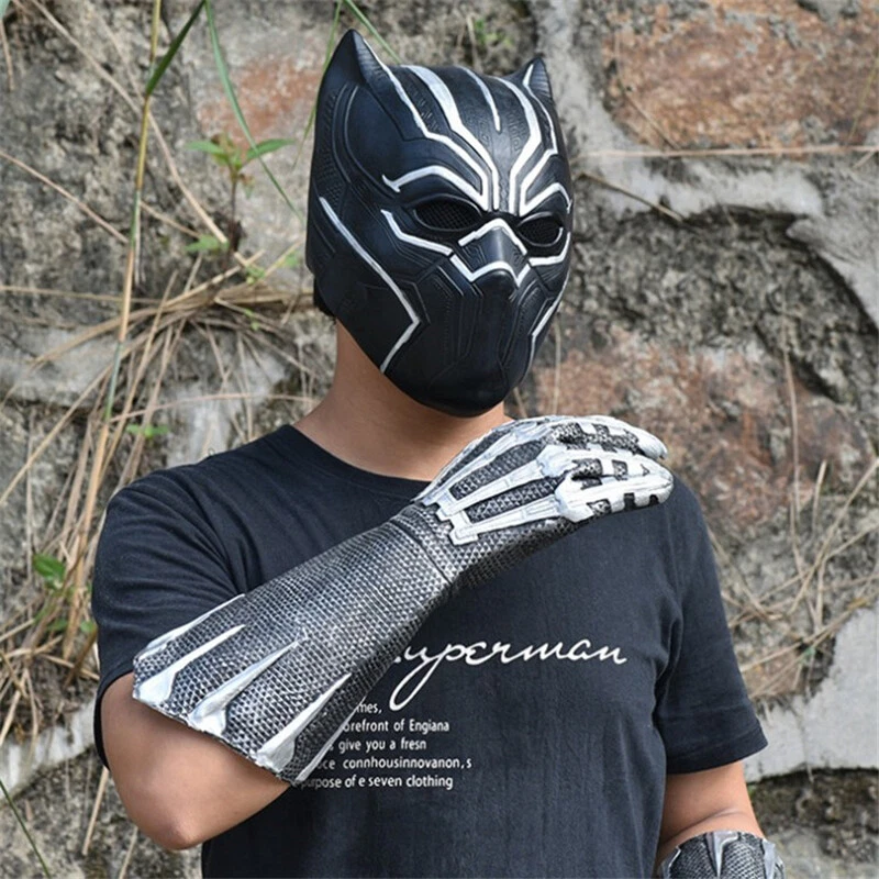 Guantes Garras de Látex Pantera Negra Marvel Vengadores 1 Par Halloween Juegos con disfraces utilería Foto 4 de 4