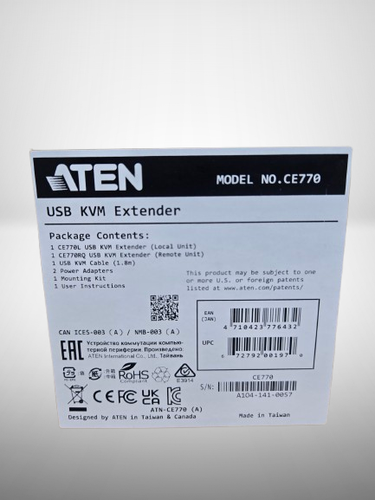 Aten CE770 USB KVM Extender Kit FAST FREE SHIPPING a - Picture 8 of 9