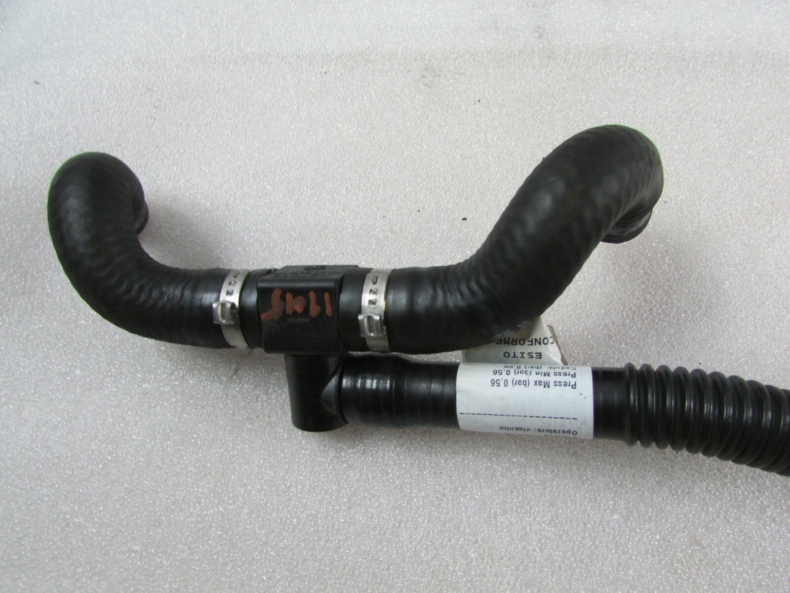 Ferrari 488, Engine Side Secondary Air Pump Pipe, Used, P/N 316978