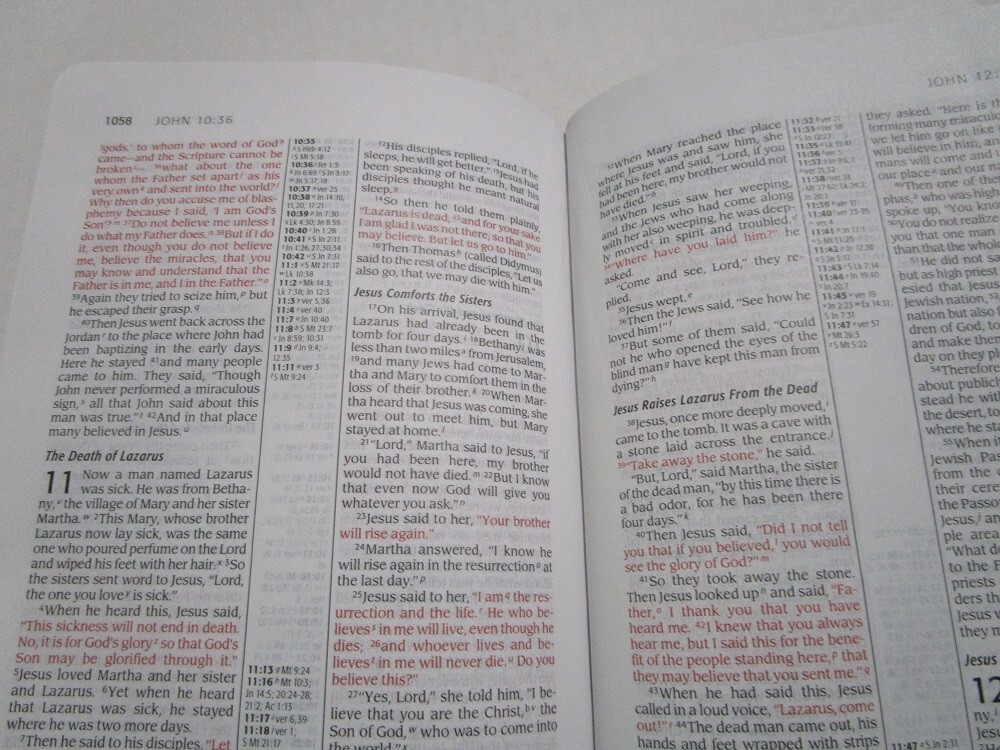 NIV Compact Thinline Reference Bible by Zondervan Staff (2007, Leather) for sale online eBay