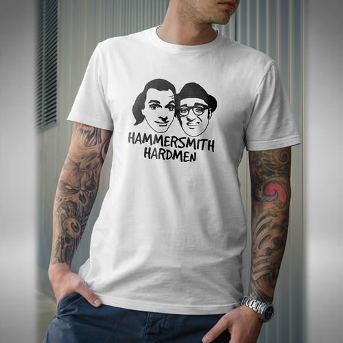 Hammersmith Hardmen T-Shirt Funny Rik Mayall Ade Edmondson Bottom Inspired - Picture 3 of 5