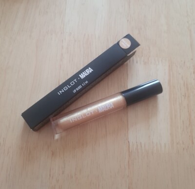 Inglot x Maura Naughty Nudes Lipgloss Gold Glory 4,2 ml Neu in OVP