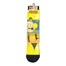 Disney Parks Star Wars Tatooine Luke Skywalker Adult Socks