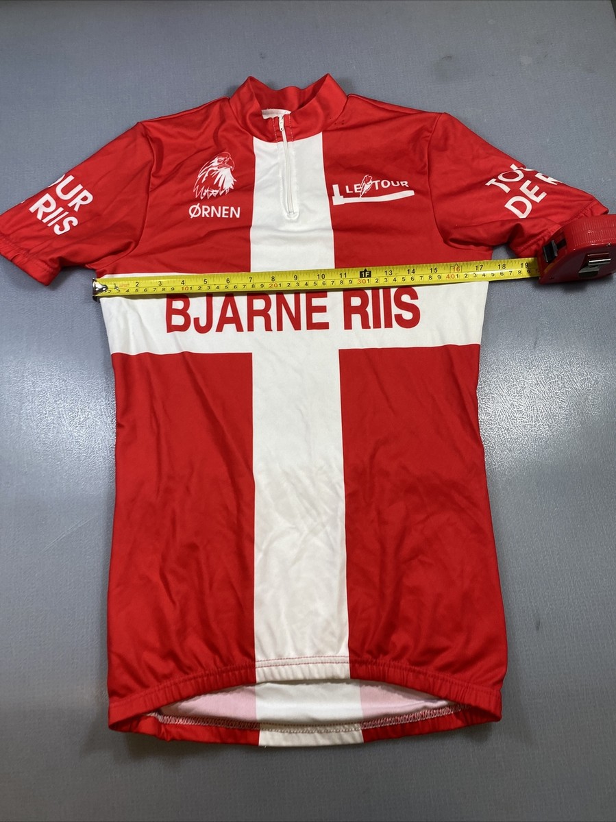 Ornen Bjarne Riis cycling jersey Small S (8700-11)