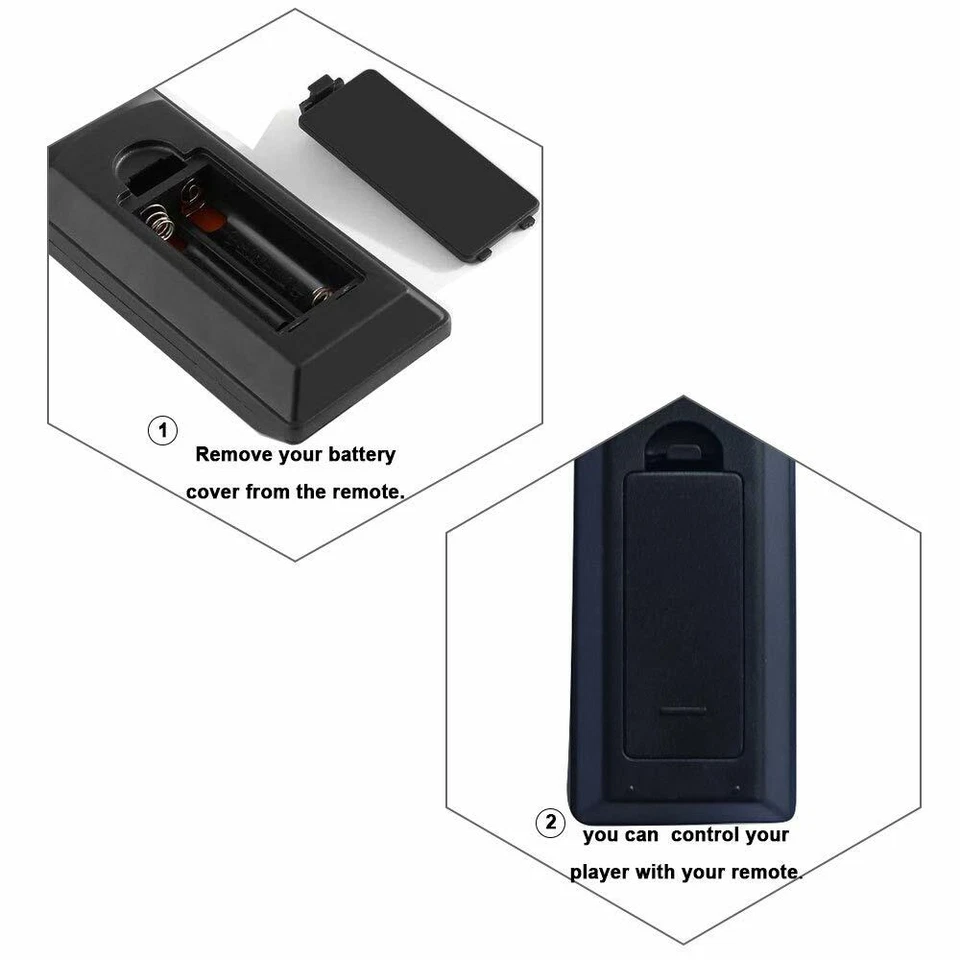 Replaced Remote NH000UD for Emerson Sylvania TV LC401EM2 LC401EM3F RLC320EM2 - Image 2 of 4