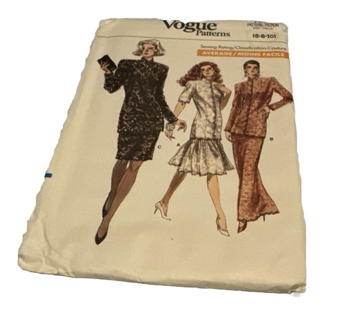 Vogue Patterns 7080 Misses Sz 6 8 10 Tunic & Skirt Sewing Pattern FF UNCUT NEW - Picture 2 of 4