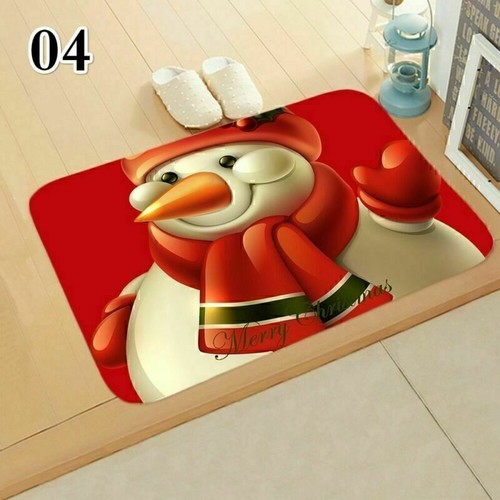 Weihnachten Fußmatte Türmatte Wohnzimmer Teppich Fußabtreter Waschbar Rutschfest - Bild 7 von 25