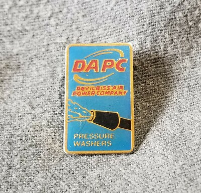 #ad LMH Pin Pinback DAPC Devilbiss PRESSURE WASHERS Air Power HOME DEPOT Employee $7.49