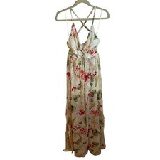 FASHION NOVA LANAI FLORAL MAXI DRESS NEW WOMEN'S SIZE SMALL