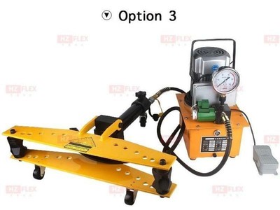 2 inch 220v 0.75kw hydraulic pipe bending machine with electric valve pump