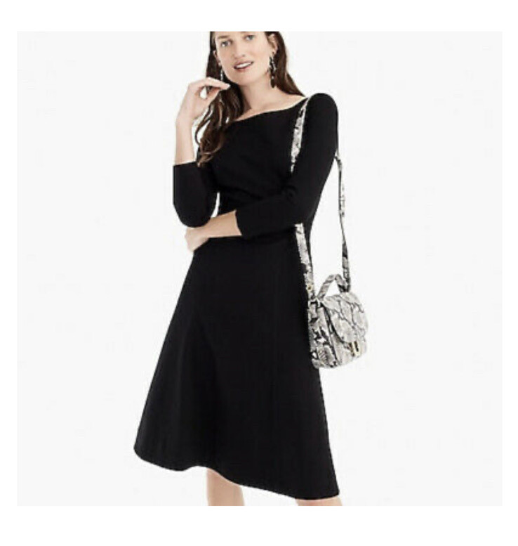 j crew fit and flare sheath dress in stretch ponte J. Crew | Dresses | J Crew Fit And Flare Sheathe Dress Ponte Knit Gray Size  6