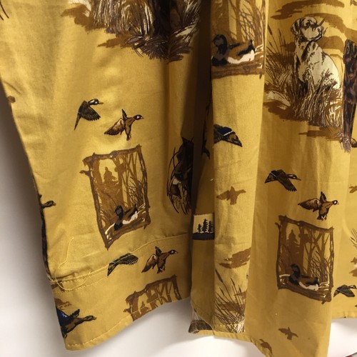 OUTDOOR LIFE Field Tested Mens Duck Dog Graphic Hunting Shirt - Size L 42-44 - Picture 3 of 5