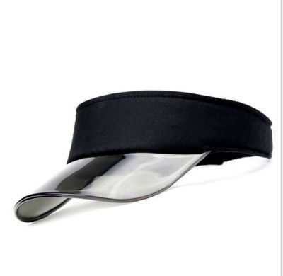 Summer UV Plastic Visor Sun Hats Clear 