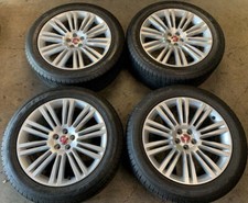 Four 2017 Jaguar F-Pace Factory 20 Wheels Tires OEM Rims 59977