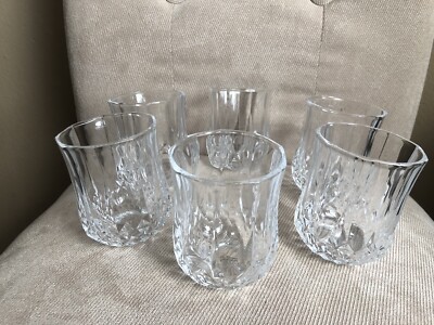 Studio Crystal by Studio Silversmiths 10 Oz Cups SET of 6 Glasses | eBay