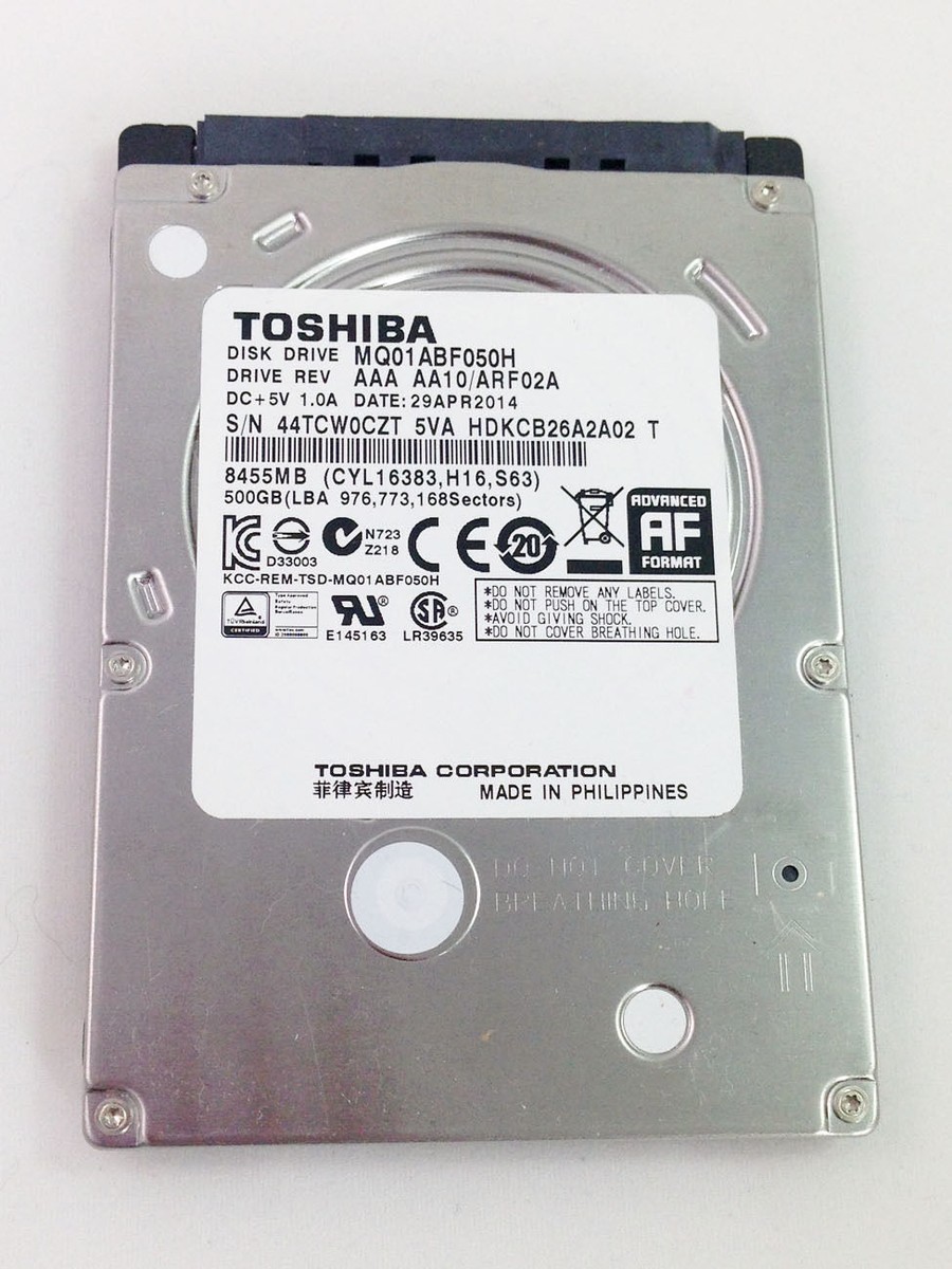 Toshiba Ssd Hard Disk 500gb For Desktop Toshiba MQ01ABF050H SSHD