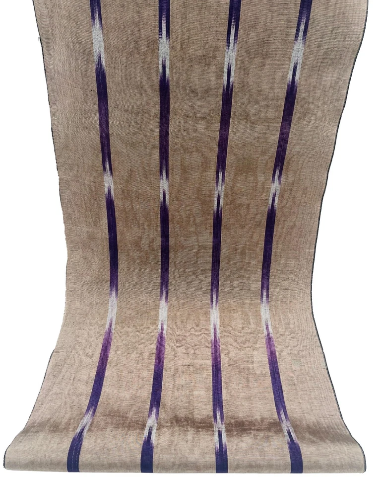 Муар бронза - фиолетовый Ikat шелк роскошная обивка Османская ткань на 2 метра. - Изображение 4 из 4
